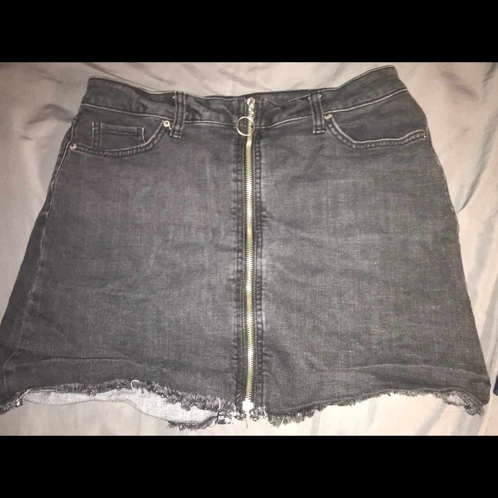 Trendy Jean Skirt
